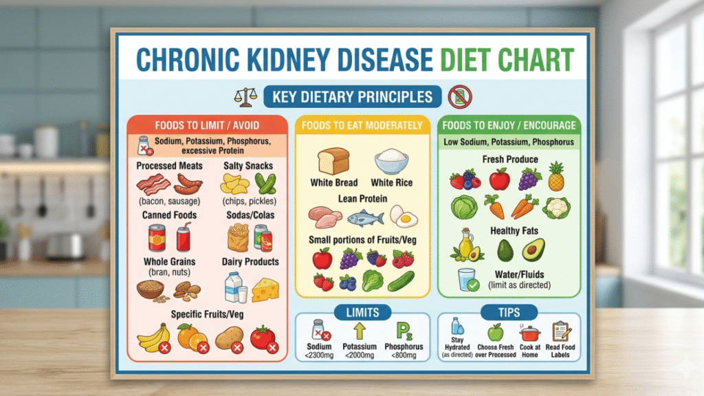 Diet Chart for Kidney Patients